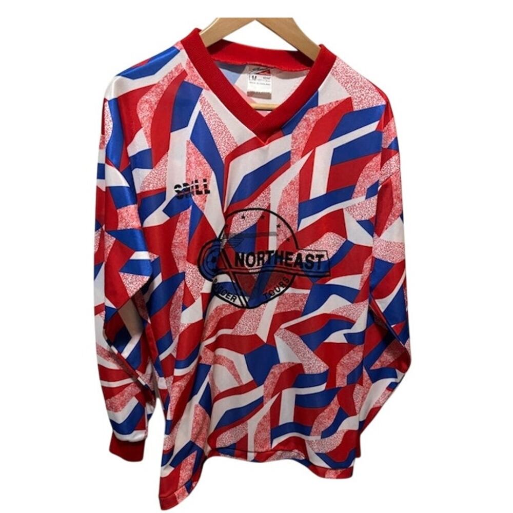 Vintage Sondico Northeast Soccer Tours Jersey Made In England Mens Large 90s